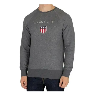 (M) GANT SHIELD LOGO Mens Sweatshirt Crew Neck