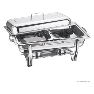 New Stainless Steel Chafing Dish Set 9L Pans Buffet Food Warmer Tray