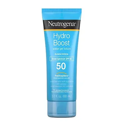 Neutrogena Hydro Boost Spf50 Water Gel Sunscreen Lotion Ounce (88ml)