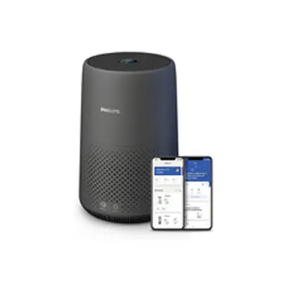 Philips 800i Series Air Purifier 49m2 HEPA And Activer Carbon Filter Connected - Black