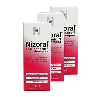 Nizoral Anti Dandruff Shampoo 60ml **3 PACK DEAL**