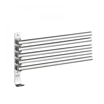 Swivel Towel Rail Bathroom Towel Holder With Swing Rails