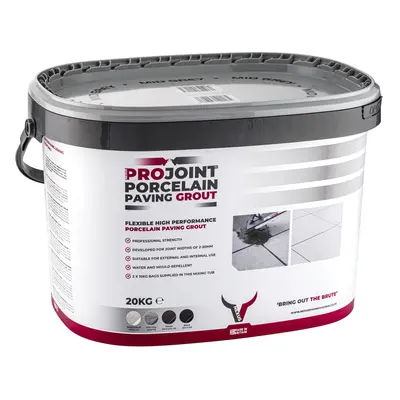 (Mid-Grey) Nexus Pro Joint Porcelain Grout - 20KG