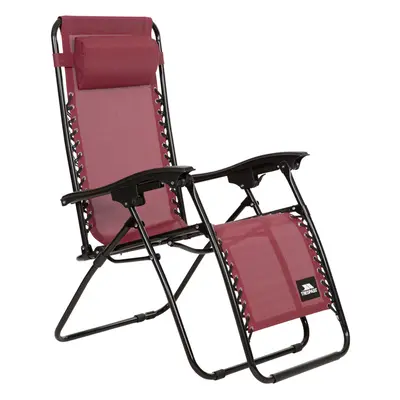 (EACH, Maroon) Trespass Sun Lounger Chair Reclining Glenesk