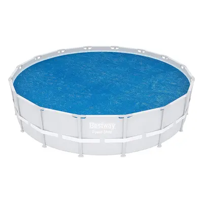 Bestway Solar Pool Cover Round cm Blue Outdoor Ground Cloths Pool Cover