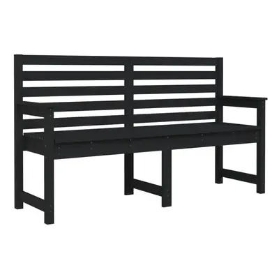 (black pine, 159.5 x x 91.5 cm) vidaXL Garden Bench Outdoor Picnic Bench Camping Wooden Bench So