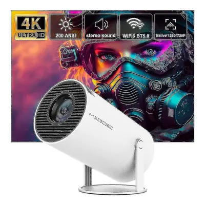 Projector 4k Android Dual Wifi6 Ansi Allwinner H713 Bt5.0 1080p 1280*720p Home Cinema Outdoor Po