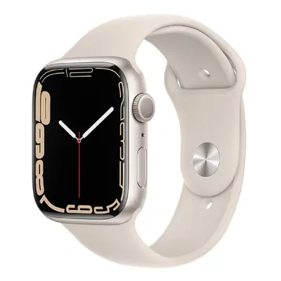 Apple Watch Series GPS 45mm Starlight Aluminium Case with Starlight Sport Band