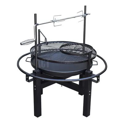 KCT BBQ Grill with Rotisserie Outdoor Patio Fire Bowl