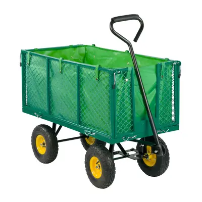 KCT Extra Large Wheel Garden Trailer Heavy Duty Trolley