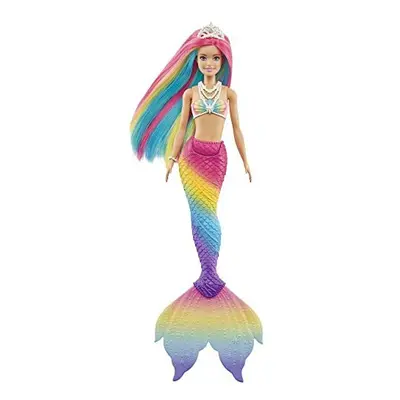 Dreamtopia Rainbow Magic Mermaid Doll with Rainbow Hair and Water-Activated Color Change Feature