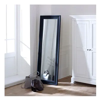 Tall Black Full Length Mirror 47cm x 142cm