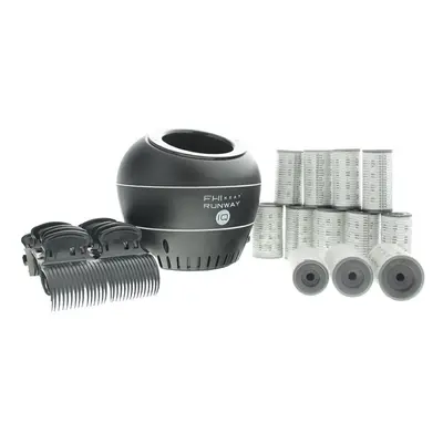 Fhi Heat Runway IQ Kit: Rapid Heating Base + 4x Small/Medium/Large Rapid Hot Rollers + 12x Grip 