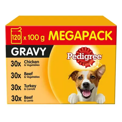 Pedigree Dog Pouches Mixed Selection in Gravy, x g