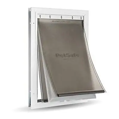 PetSafe Extreme Weather Energy Efficient Aluminium Pet Door for Cats and Dogs Ã¢ÃÃ Insulated F