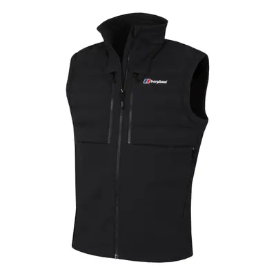 (M, Black/Black) Berghaus Mens Theran Hybrid Durable Water Repellent Vest Gilet