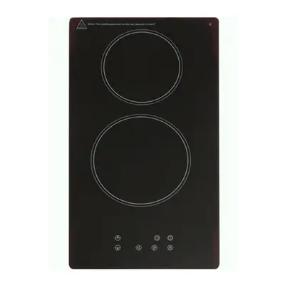 30cm Domino Electric Built-in Ceramic Hob, Zones - CERH315BL