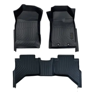 Isuzu D-max 3D / 5D moulded TPE Rubber car mats