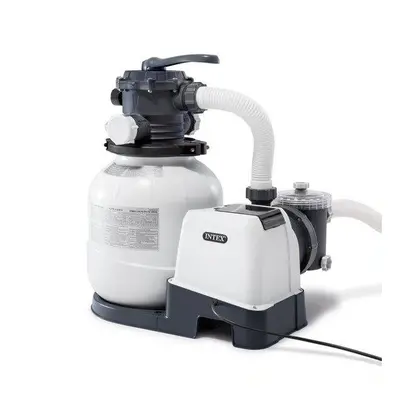 Intex GPH Sand Filter Pump for Above Ground Outdoor Pools, (220-240 Volt)