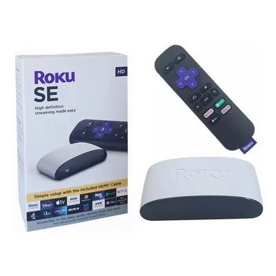 New Roku SE HD Streaming Player With High Speed HDMI Cable