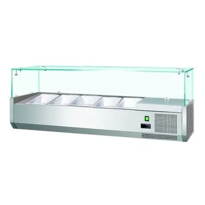 Gastroline 1200mm Wide Refrigerated Topping Unit VK120 - VRX1200 x GN Size