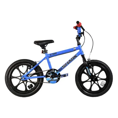 XN Urban Shark Kids 16" BMX Bike - Gloss Blue/Black