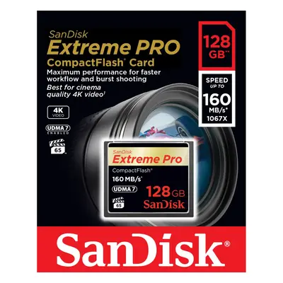 SanDisk Extreme Pro Compact Flash 128GB