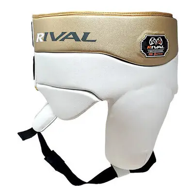 (X-Large) RIVAL NFL100 PROFESSIONAL BOXING GROIN GUARD - WHITE