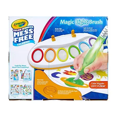 Crayola Color Wonder Magic Light Brush, Mess Free Painting, Toddler Ac