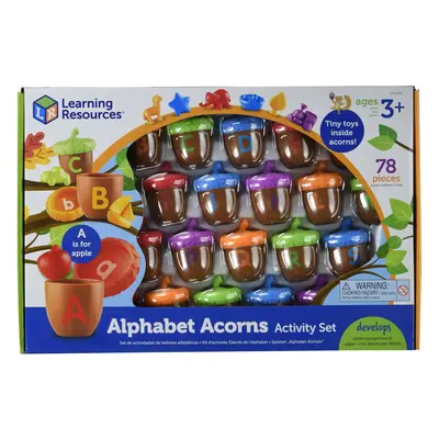 Learning Resources Alphabet Acorns Activity Set