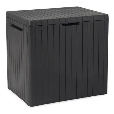 (Graphite) Keter Garden Storage Box 113L Outside Storage Box