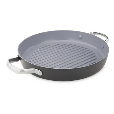 GreenPan Venice Pro Hard Anodised Ceramic Non-Stick 28cm Round Grill Pan