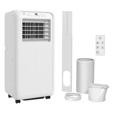 HOMCOM 9,000 BTU Portable Air Conditioner with 20mÂ², Dehumidifier, Timer