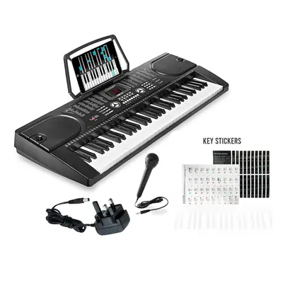 61 Keys Electronic Keyboard Digital Music Piano Instrument & Microphone