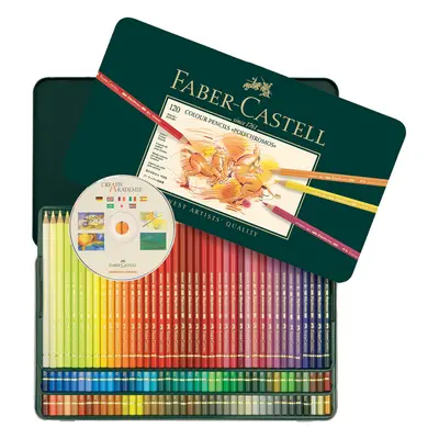 Polychromos Colored Pencil Set In Metal Tin 120pc