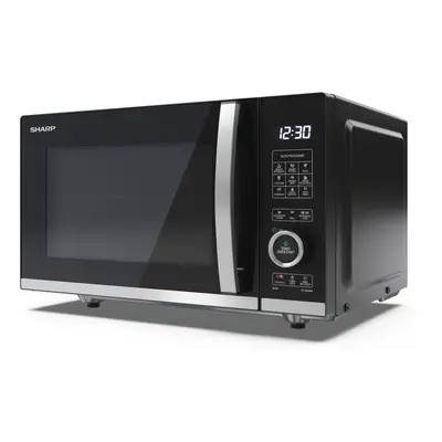 Sharp YC-QG204AU-B 20L 800W Microwave Oven with 1000W Grill Function - Black