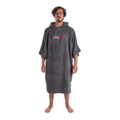 Dryrobe Towelling Changing Robe - GREY - Medium