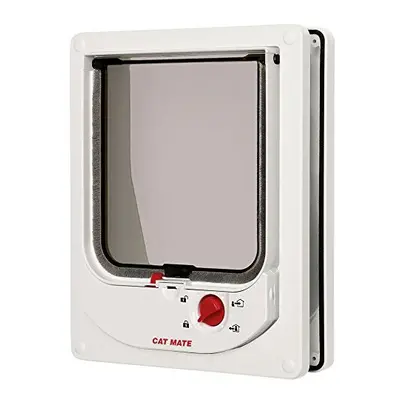 Cat Mate Electromagnetic Cat Flap - White