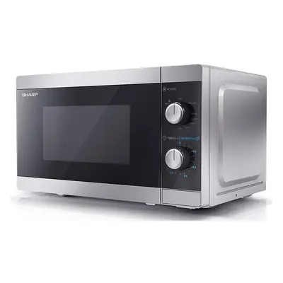 Sharp YC-MG01U-S 20L 800W Microwave with 1000W Grill - Silver