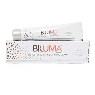 Biluma Depigmenting & Skin Lightening Cream For Even Tone & Glow 15g - Reduce Dark Spot & Skin B