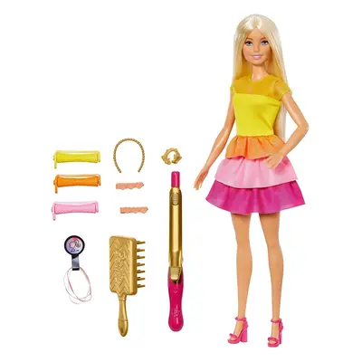 Barbie GBK24 Ultimate Curls Doll and Playset