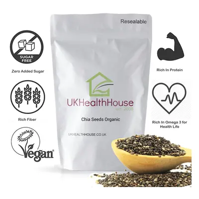 (Chia Seeds 5kg - All Natural - Omega & Fiber - Weight Loss) Chia Seeds - All Natural