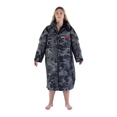 Dryrobe Advance Long Sleeve - Black Camo/Black - Medium