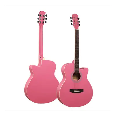 (pink) New Professional Acoustic Callaway Folk inch