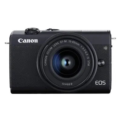 Canon EOS M200 EF-M 15-45mm is STM Kit (Black)