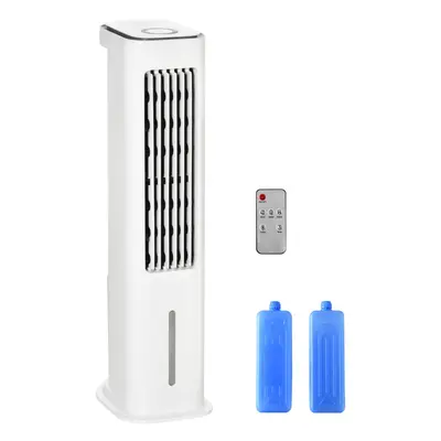 HOMCOM Evaporative Air Cooler with Timer, Oscillating, Ice Cooling Tower Fan