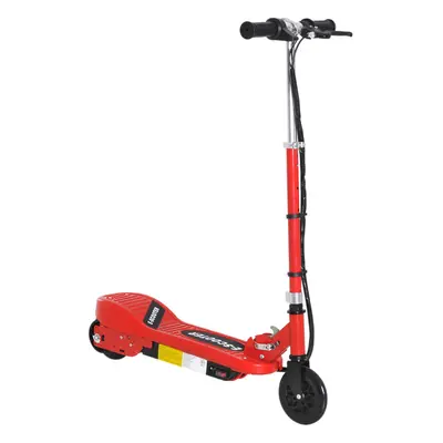 HOMCOM Foldable Kids Electric Scooter, for Ages Years, Red