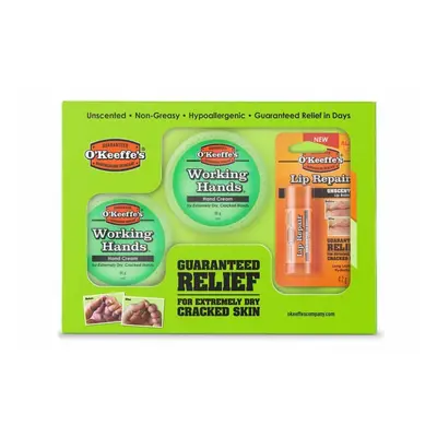 O'Keeffe's Working Hands & Lip Repair Gift Pack