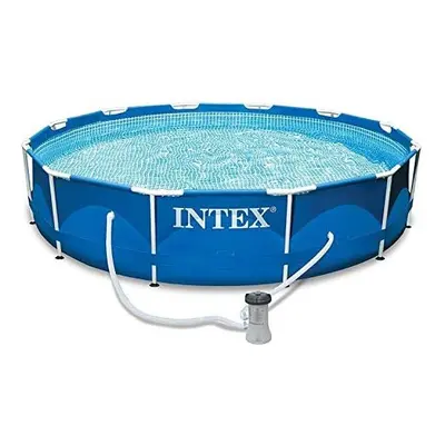 Intex 28212UK Metal Frame Pool Set, Blue, ft x 30-Inch