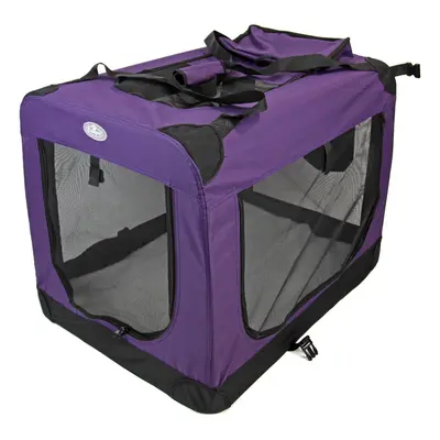 Easipet Fabric Pet Carrier Purple Large